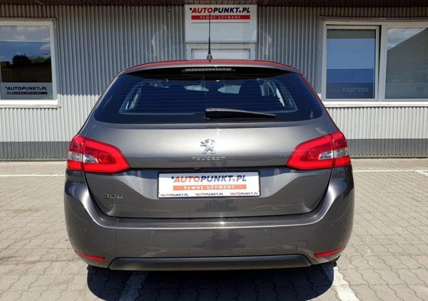 Peugeot 308 cena 59900 przebieg: 102993, rok produkcji 2020 z Brwinów małe 79